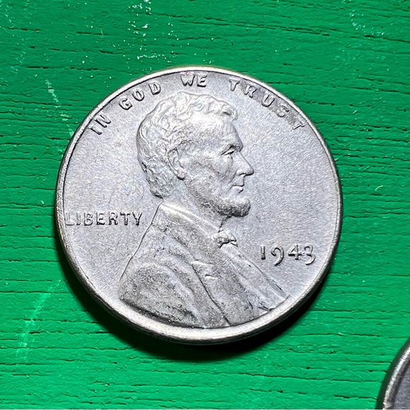 ⚫️ Vintage - All 3 Mints - 1943 Steel Pennies - War Time Wheaties - Collectible - Picture 3 of 16